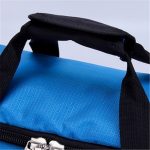 Wholesale Men Fashion Large Capacity Zipper Color Blocking Handle Travelling Bag - Image 5