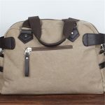 Wholesale Men Casual Zipper Large Capacity Canvas Handle Bag - Image 2