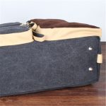 Wholesale Men Unique Retro Zipper Large Capacity Multi-pocket Handle Bag - Image 4