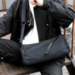 Wholesale Men Casual Zipper Large Capacity Crossbody Bag - Image 9