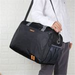 Wholesale Men Waterproof Zipper Large Capacity Letter Printed Handle Bag - Image 19