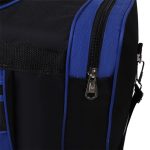 Wholesale Men Casual Large Capacity Zipper Multiple Pocket Color Blocking Patchwork Handbag - Image 7