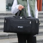 Wholesale Men Casual Large Capacity Zipper Multiple Pocket Color Blocking Patchwork Handbag - Image 12