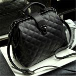 Wholesale Women Retro Large Capacity Rhombus Stitching Doctor Bag - Image 14