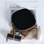 Women Simple Solid Color Metal Zipper Mini Coin Bag