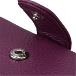 Wholesale Women Fashion Contrast Color Bifold Soft Leather Purse - Image 3