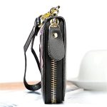 Wholesale Women Fashion Embossing Decorative Zipper Leather Purse - Image 4