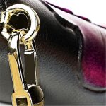 Wholesale Women Fashion Embossing Decorative Zipper Leather Purse - Image 8