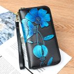 Wholesale Women Fashion Embossing Decorative Zipper Leather Purse - Image 9