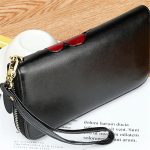 Wholesale Women Fashion Embossing Decorative Zipper Leather Purse - Image 5