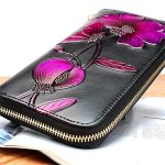 Wholesale Women Fashion Embossing Decorative Zipper Leather Purse - Image 3