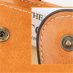 Wholesale Women Retro Solid Color Metal Decorative Zipper Purse - Image 9