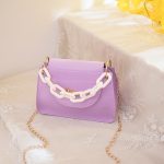 Wholesale Women Simple Solid Color Crocodile Printed PU Crossbody Bags - Image 13