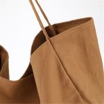 Women Fashion Solid Color Large Capacity Canvas Tote Bag - Image 5