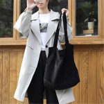 Wholesale Women Leisure Large Capacity Simple Corduroy Shopping Bag - Image 14