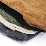 Wholesale Women Leisure Large Capacity Simple Corduroy Shopping Bag - Image 7