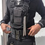 Wholesale Men Fashion Multifunction Lock Clasp Chest Bag - Image 3
