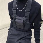 Wholesale Men Fashion Multifunction Lock Clasp Chest Bag