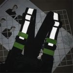 Wholesale Men Fashion Color Blocking Patchwork Lock Clasp Chest Bag - Image 7