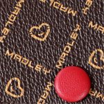 Women Fashion Color Blocking Letter Printed Wallets - Image 3