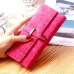 Wholesale Women Fahsion Lattice Printed Purses - Image 6