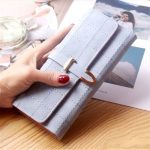 Wholesale Women Fahsion Lattice Printed Purses - Image 5