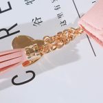 Women Fashion Solid Color Tassels Decorative Wallets - Image 2