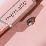 Wholesale Women Fashion Letter Printed Zipper Purses - Image 4