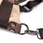 Wholesale Women Retro Color Blocking Patchwork Large Capacity Canvas Tote Bag - Image 5