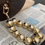 Women Simple Metal Decorative Cylindrical Shape Crossobdy Bag - Image 9