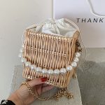 Wholesale Women Fashion Imitation Pearl Handle Bag - Image 2