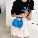 Wholesale Women Fashion Bright Color Creased Creative Crossbody Bag - Image 24