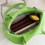 Wholesale Women Fashion Bright Color Creased Creative Crossbody Bag - Image 6