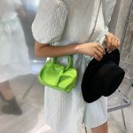Wholesale Women Fashion Bright Color Creased Creative Crossbody Bag - Image 10