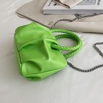 Wholesale Women Fashion Bright Color Creased Creative Crossbody Bag - Image 4