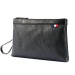 Wholesale Men Casual Soft Large Capacity Zipper Briefcase - Image 3