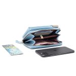 Women Fashion Solid Color Bifold Purses - Image 3