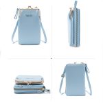 Women Fashion Solid Color Bifold Purses - Image 7