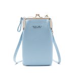 Wholesale Women Fashion Solid Color Bifold Purses