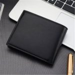 Wholesale Men Fashion Color Blocking Patchwork Portable Wallets - Image 2