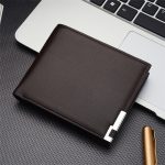Wholesale Men Fashion Color Blocking Patchwork Portable Wallets - Image 7