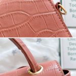 Women Fashion Solid Color Crocodile Pattern Crossbody Bag - Image 2