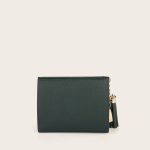 Women Causal Solid Color Zipper Design PU Wallets - Image 8