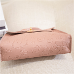 Wholesale Women Sweet Solid Color Embossing PU Crossbody Bag - Image 6
