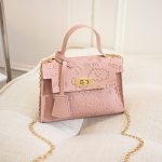 Wholesale Women Sweet Solid Color Embossing PU Crossbody Bag - Image 2
