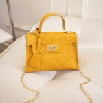 Wholesale Women Sweet Solid Color Embossing PU Crossbody Bag - Image 19