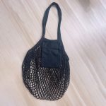 Wholesale Fashion Solid Color Cotton Knitted Shopping Net Bag Beach Bag - Image 3