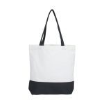 Wholesale Large Capacity Multicolor Stitching Canvas Tote Bag - Image 10