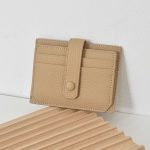 Women Fashion Solid Color Thin Small Card Holder Multifunctional Pu Wallet - Image 12