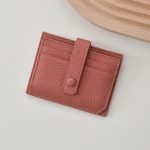 Women Fashion Solid Color Thin Small Card Holder Multifunctional Pu Wallet - Image 9